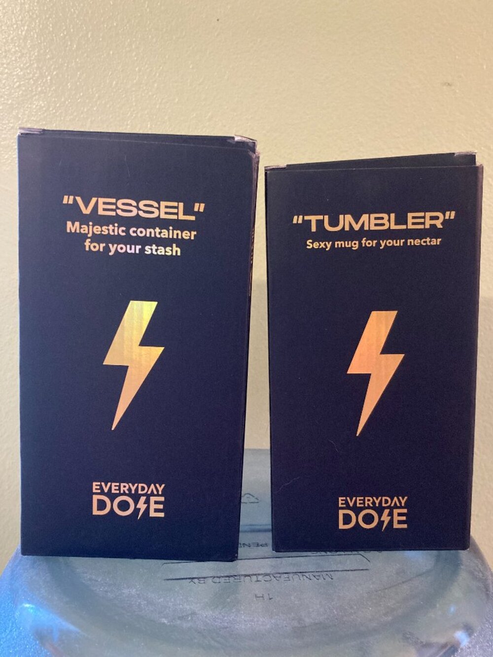 Everyday Dose Tumbler and Coffee Jar Set (NIB)